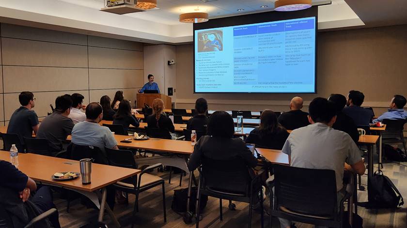 Photo from the GI Fellows Research Retreat