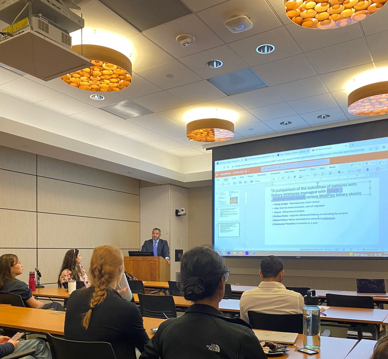 Photo from the GI Fellows Research Retreat