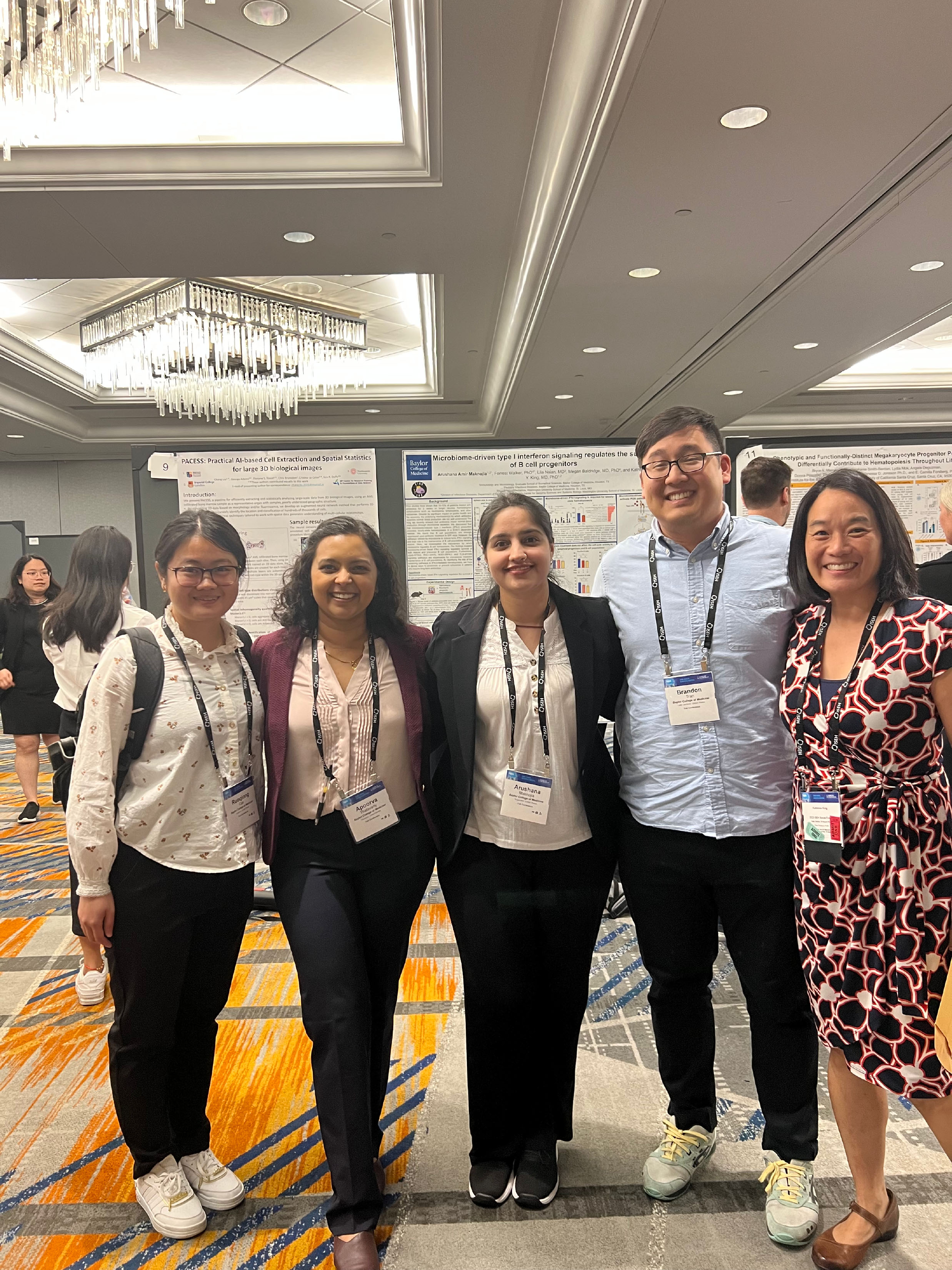 Photo of King Lab ISEH 2023