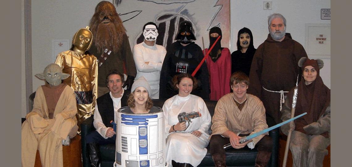 Dr. Peggy Goodell's Lab Halloween 2009