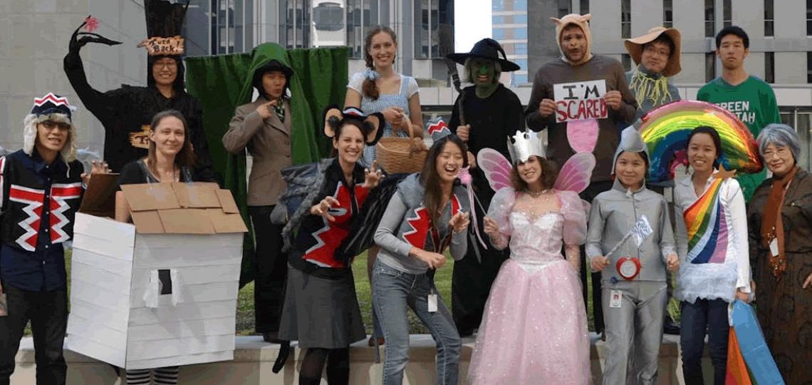 Dr. Peggy Goodell's Lab Halloween 2012