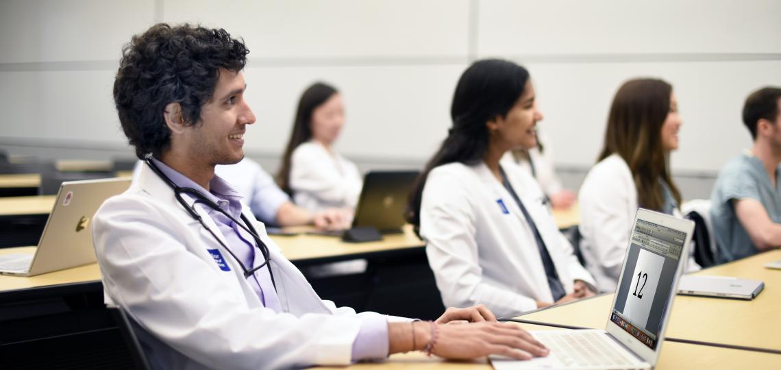 students sitting in classroom