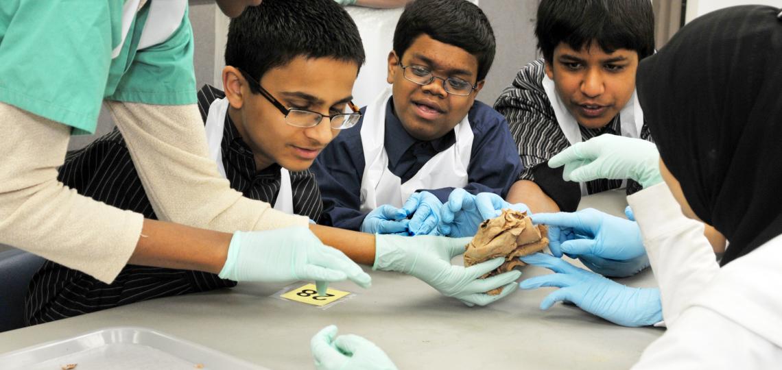 Saturday Morning Science students