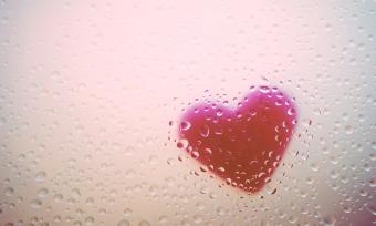 Rainy heart