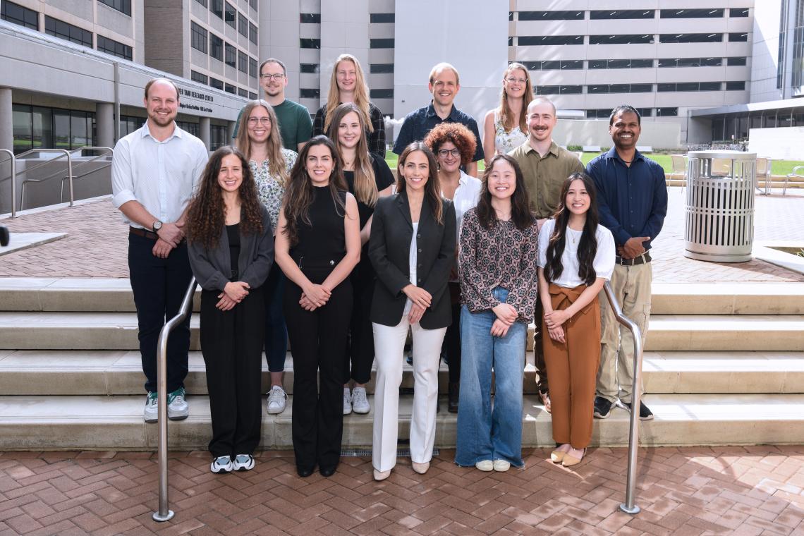 Group of people standing outside