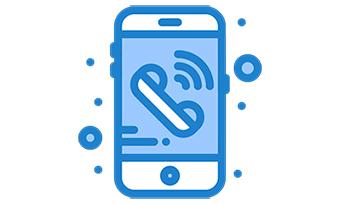 cartoonish image of a cell phone