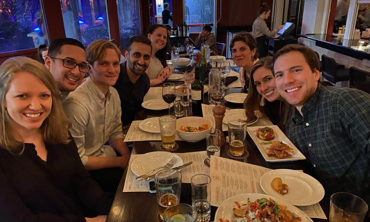 Pediatric Critical Care Medicine Fellowship Group Dinner