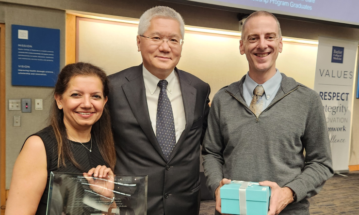 2024 Baylor Faculty Awards Drs Lalani & Scott