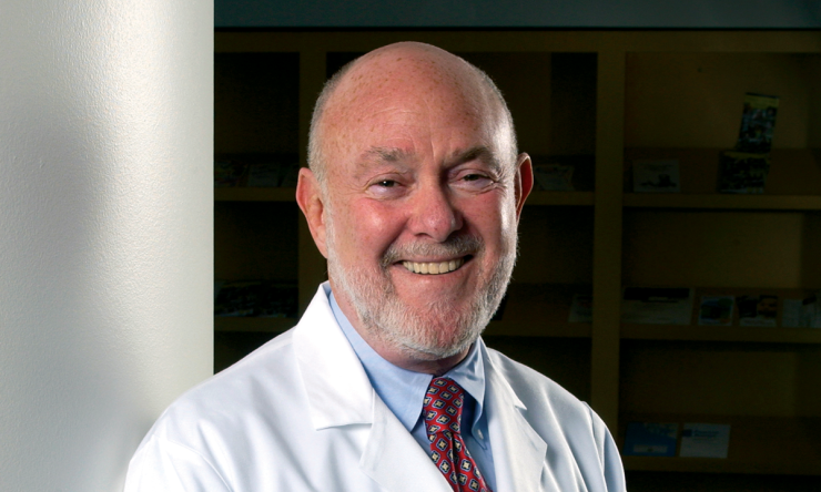 Dr. David Poplack at the Texas Children's Cancer Center, the pediatric cancer program of the Duncan Cancer Center.