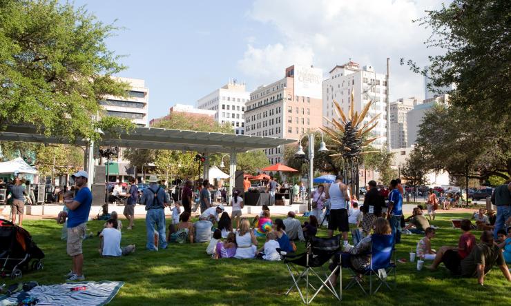 Houston's Discovery Green